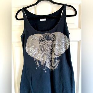 Lauren Moshi Tank Top “Elephant” size M for sale